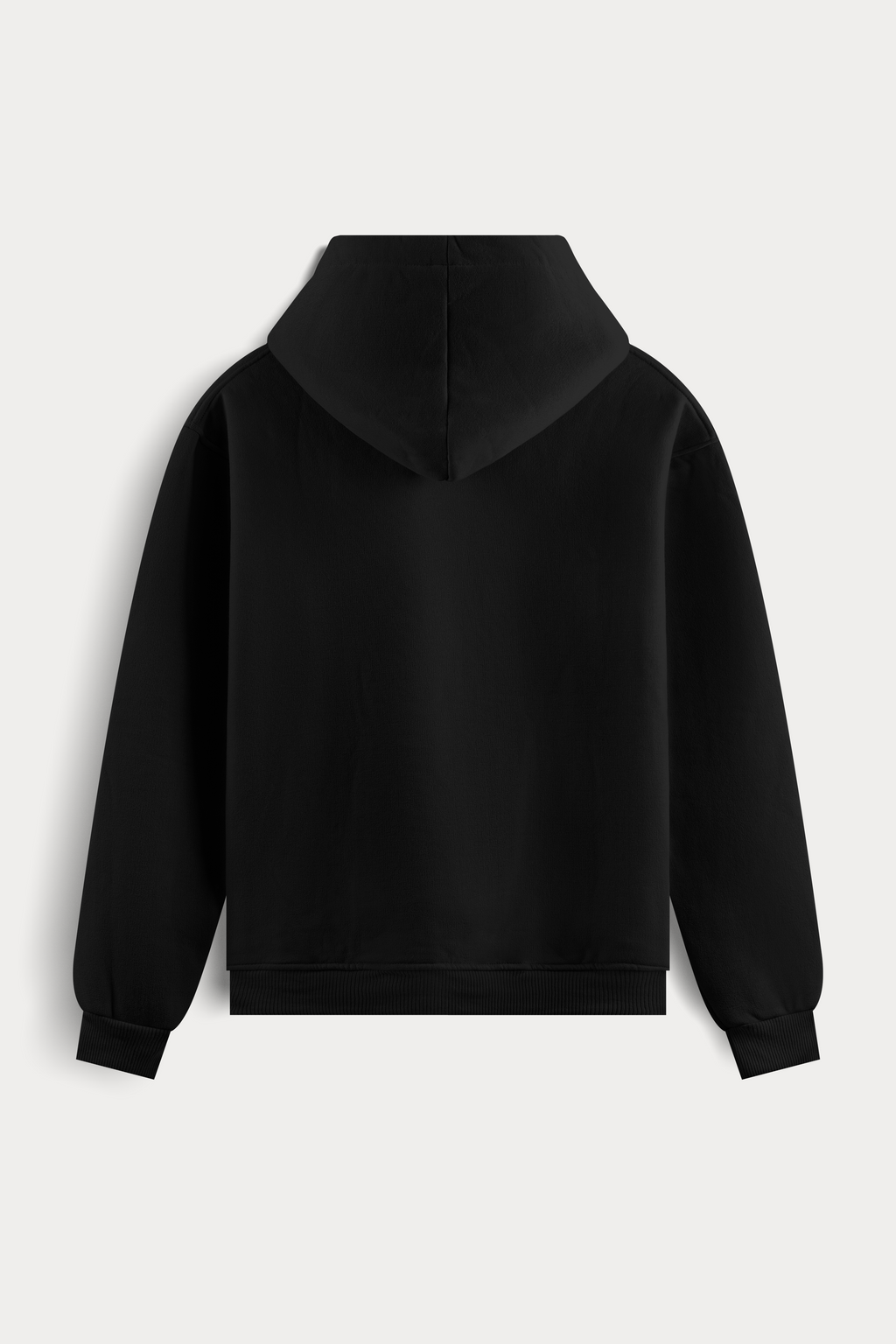 BLACK HEAVYWEIGHT OVERSIZED HOODIE