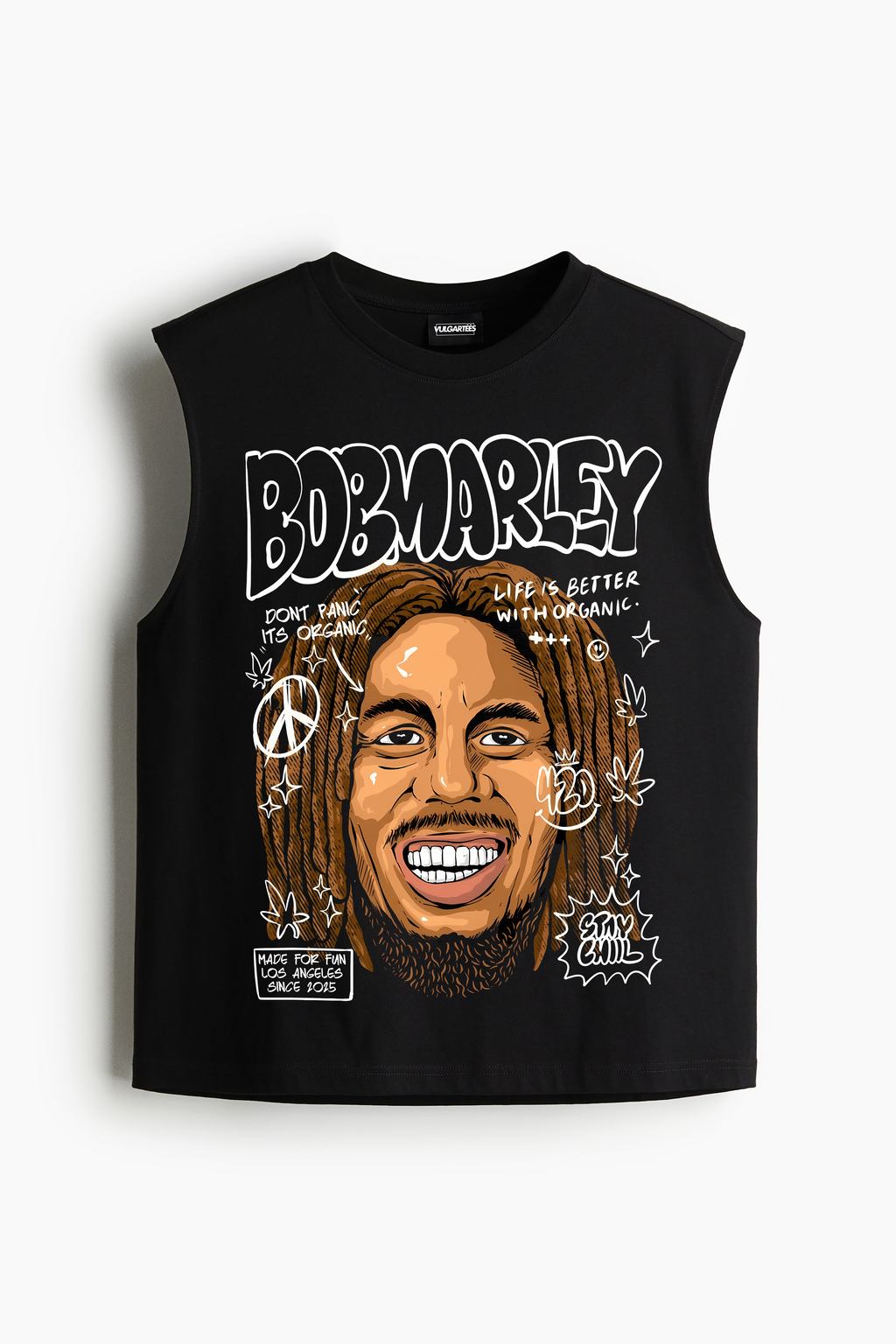 BOB MARLEY OVERSIZED TANK VEST