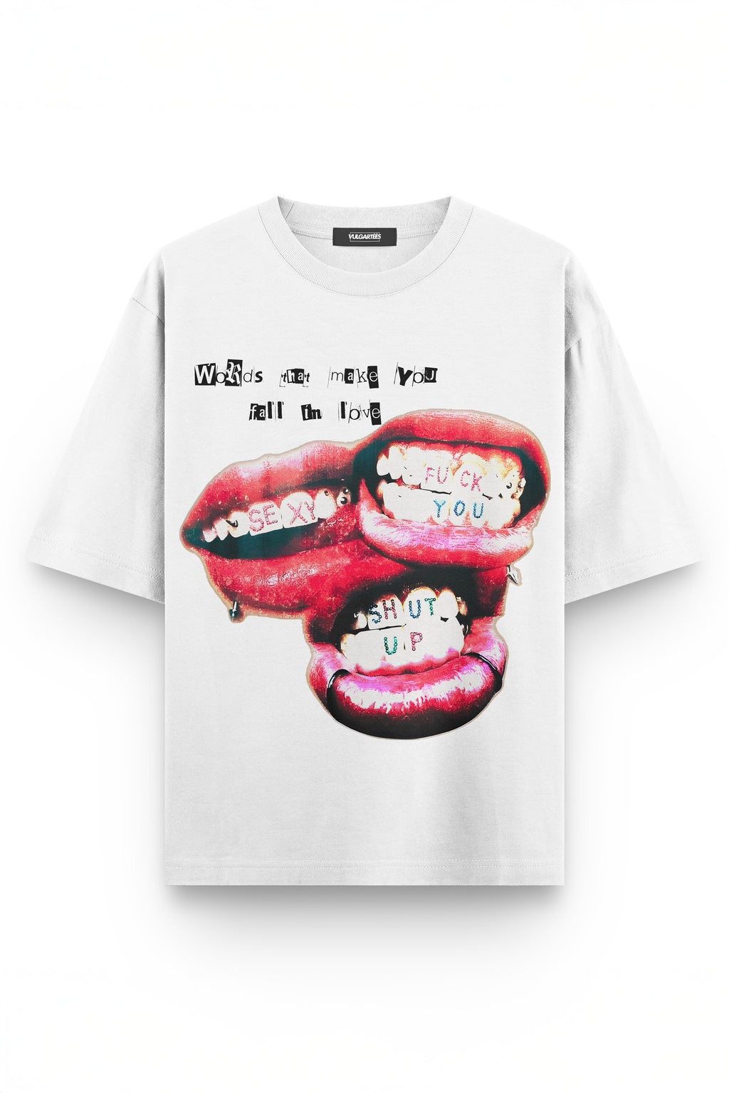 CENSORED LOVE OVERSIZED TEE