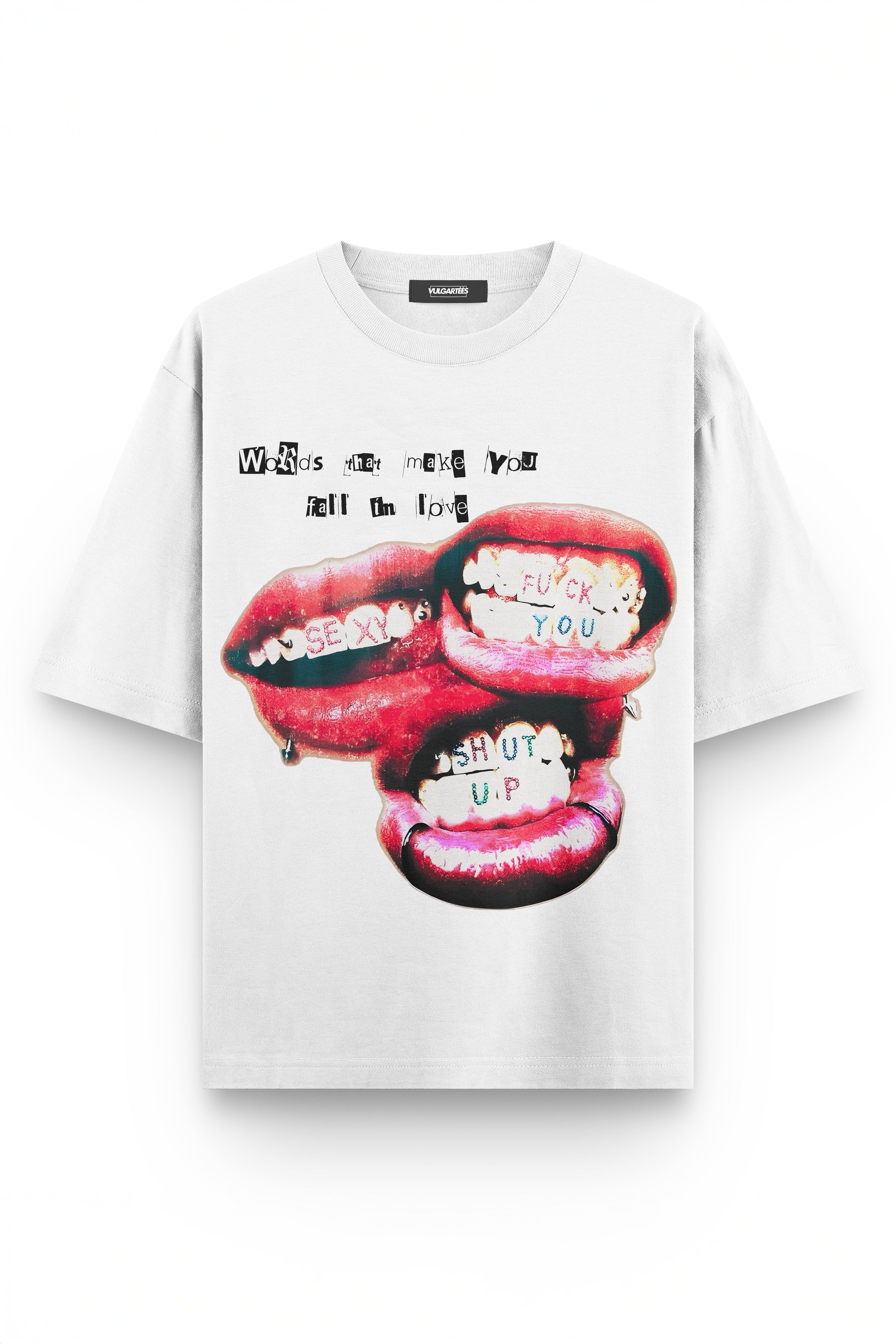 CENSORED LOVE OVERSIZED TEE