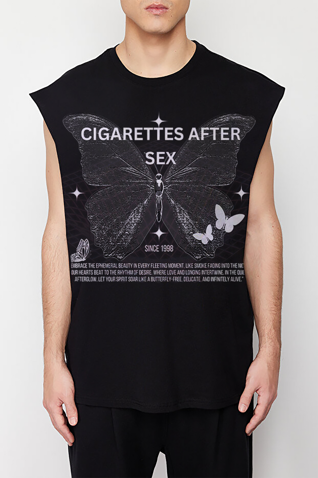 CIGARETTES AFTER SEX OVERSIZED TANK VEST