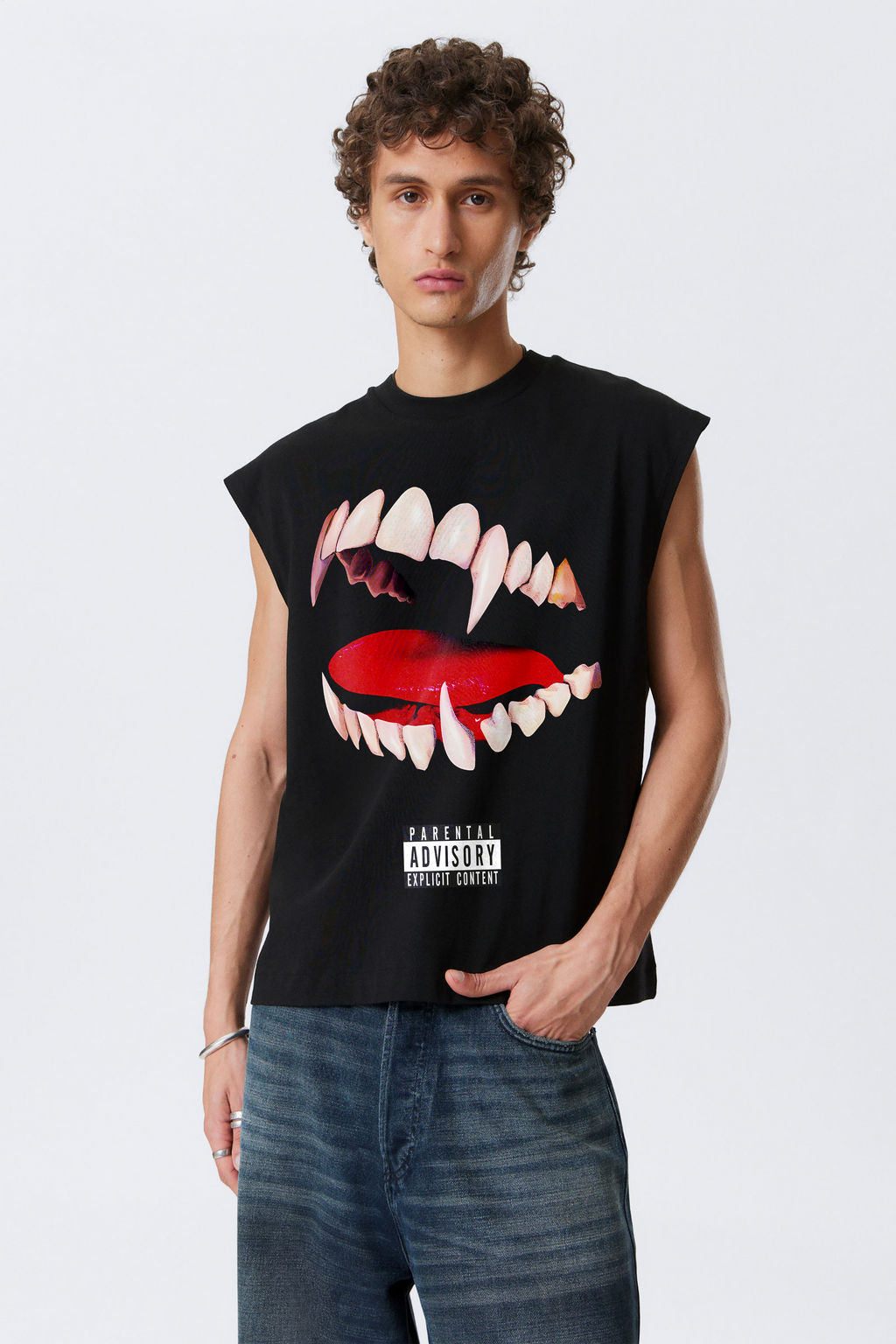 EXPLICIT BITE OVERSIZED TANK VEST