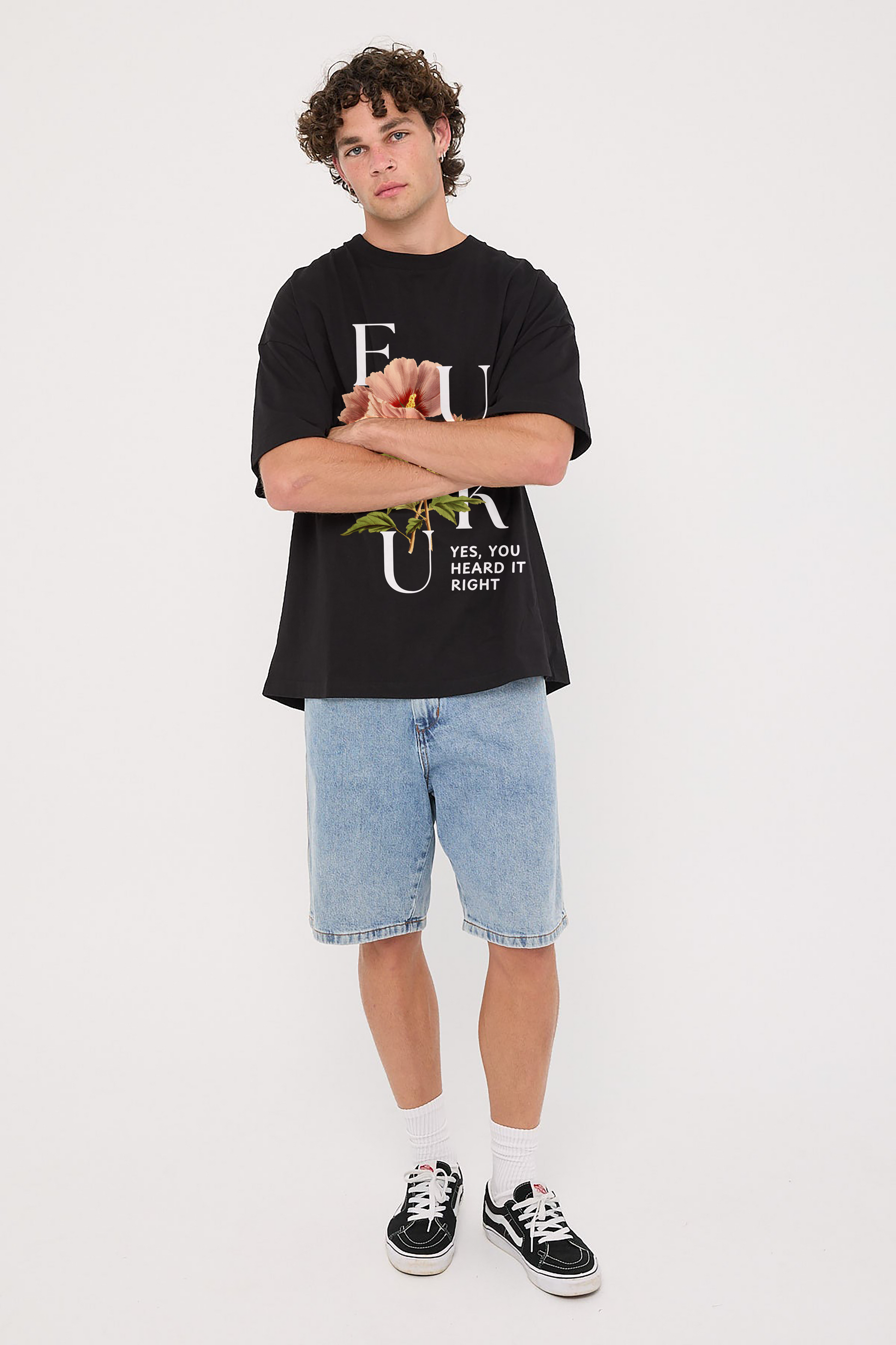 FLORAL OVERSIZED TEE
