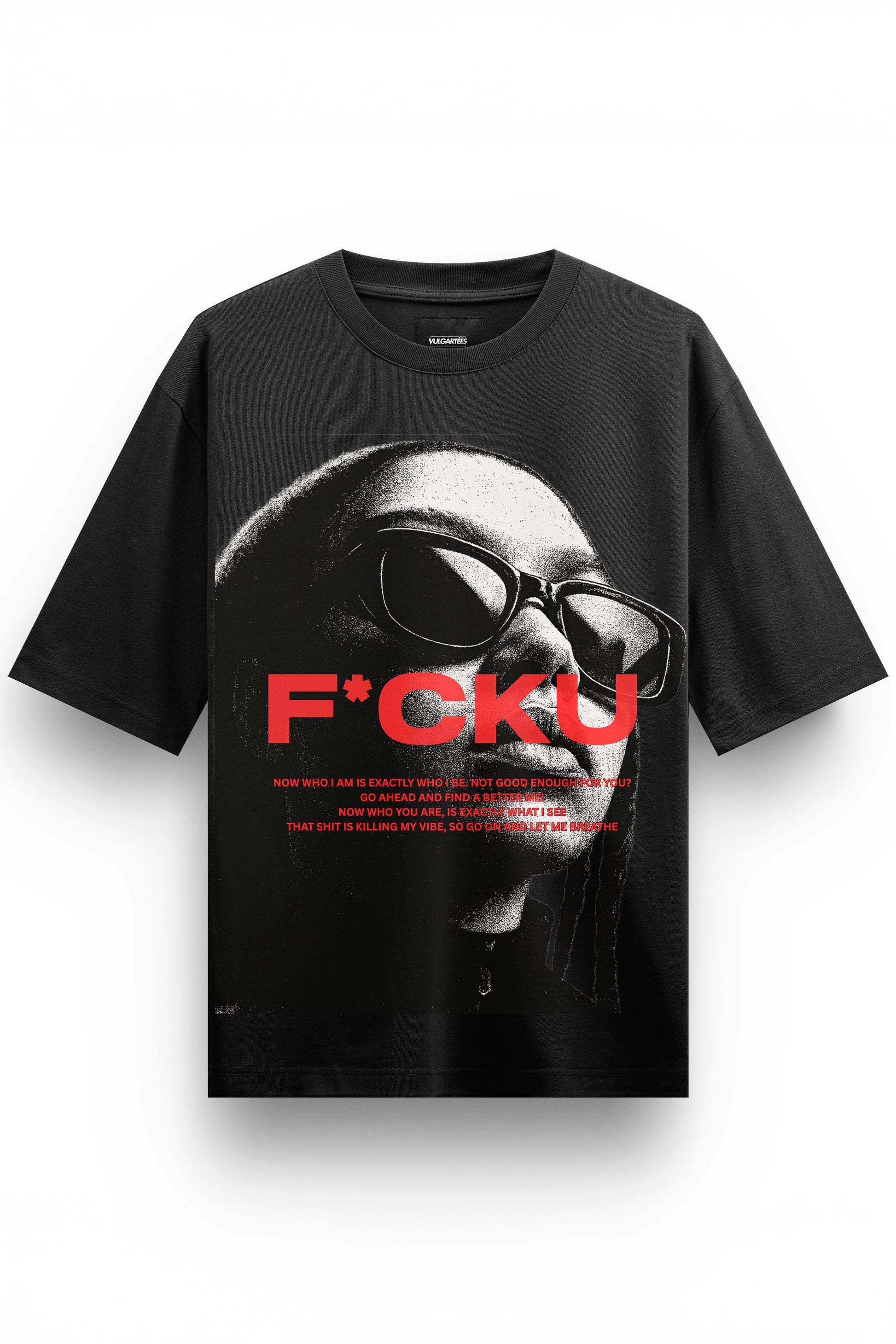 F*CKU OVERSIZED TEE