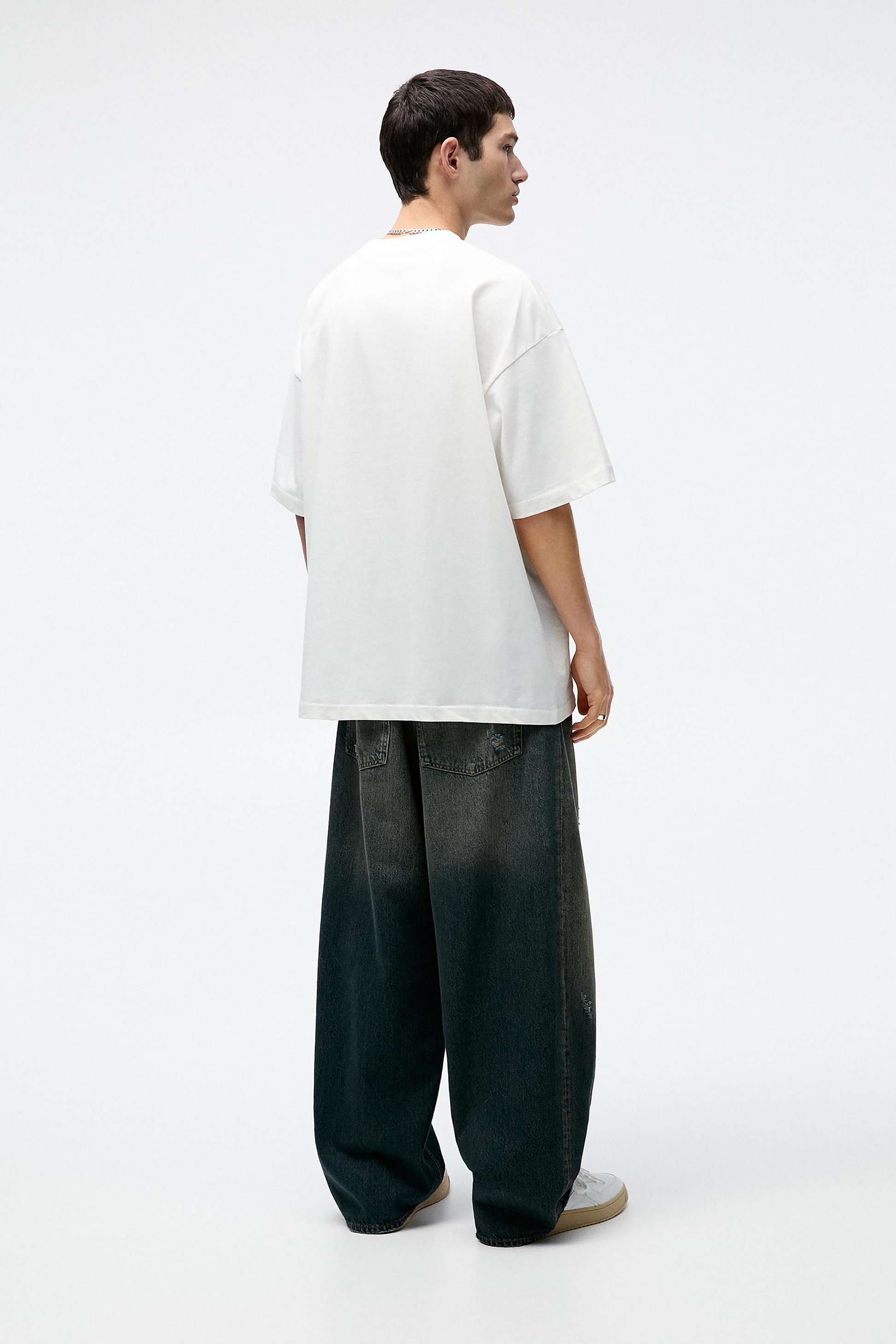 HOT FLAMES OVERSIZED TEE