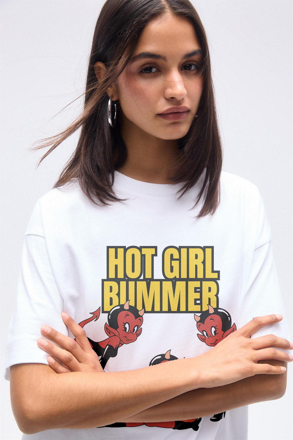 HOT GIRL BUMMER OVERSIZED TEE
