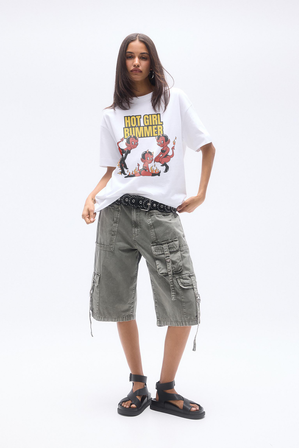 HOT GIRL BUMMER OVERSIZED TEE
