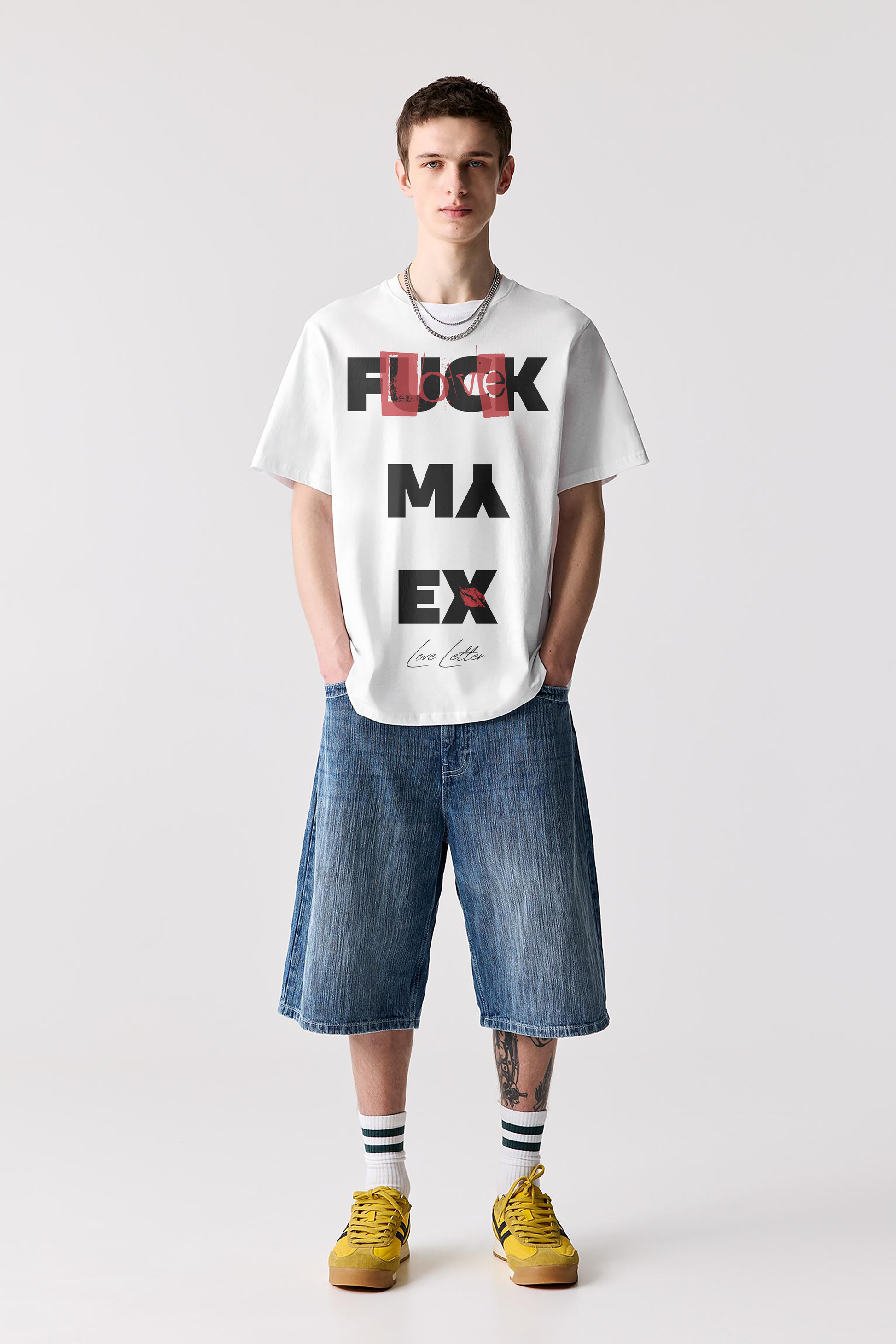 LOVE LETTER OVERSIZED TEE