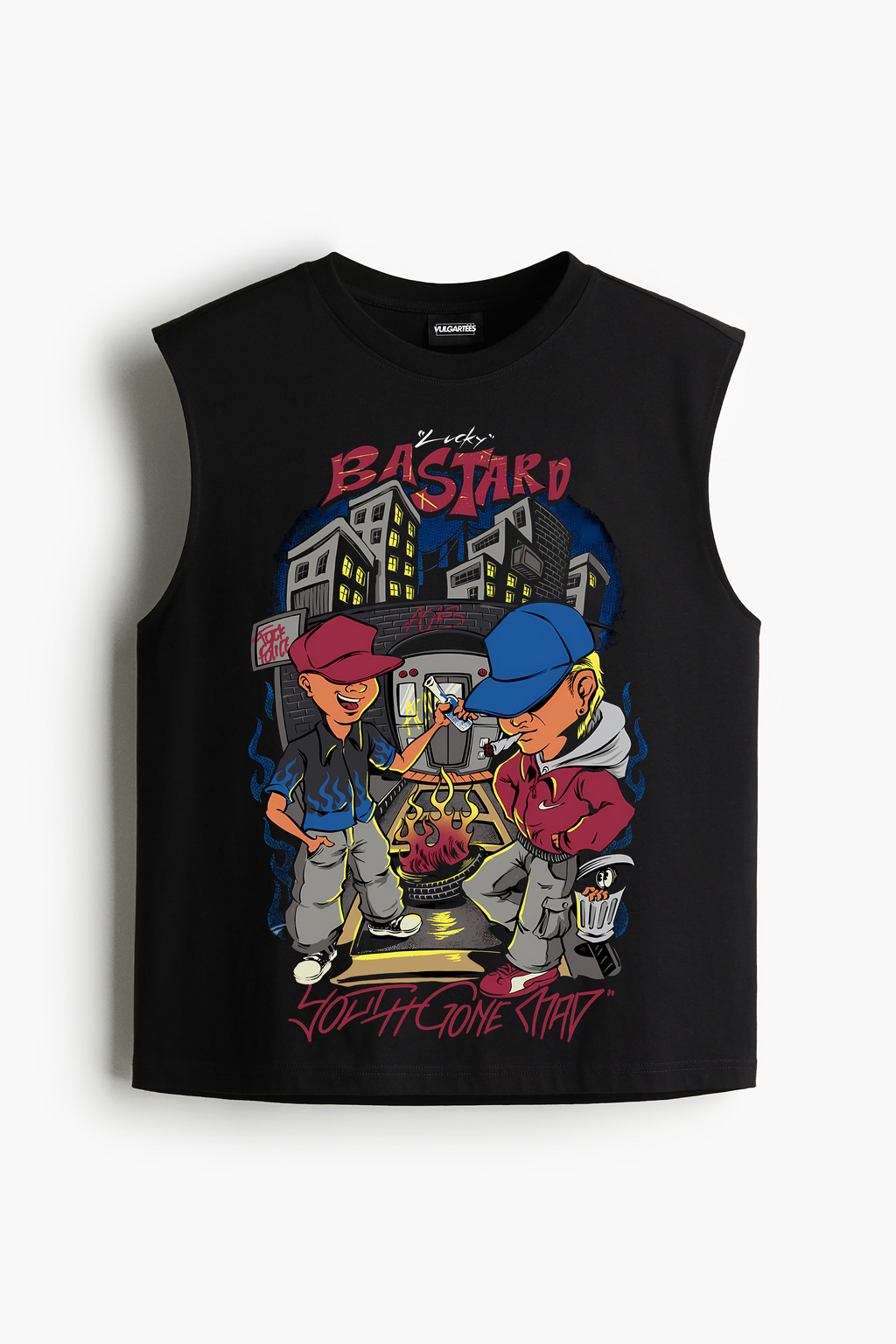 LUCKY YOUTH OVERSIZED TANK VEST