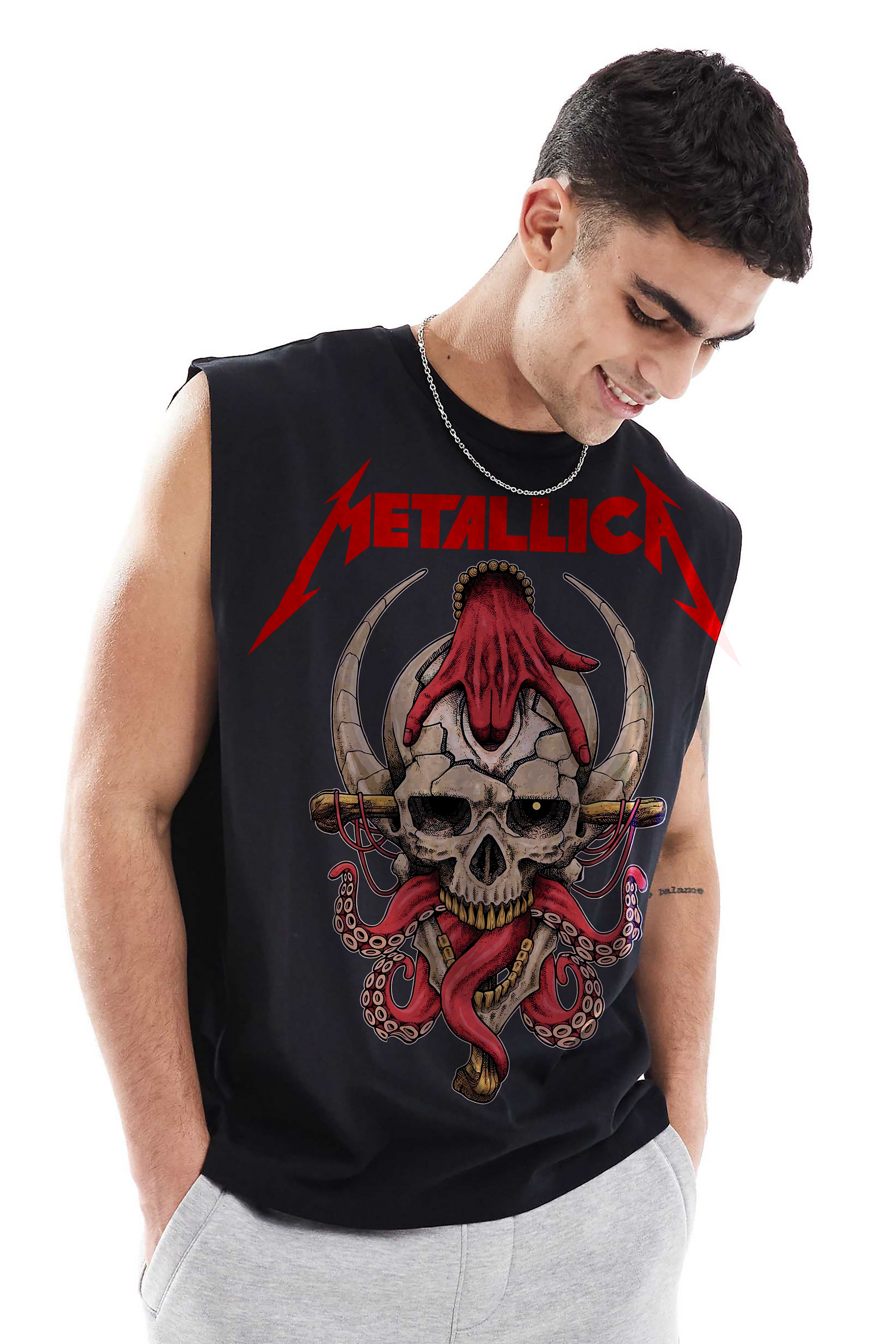 METALLICA OVERSIZED TANK VEST