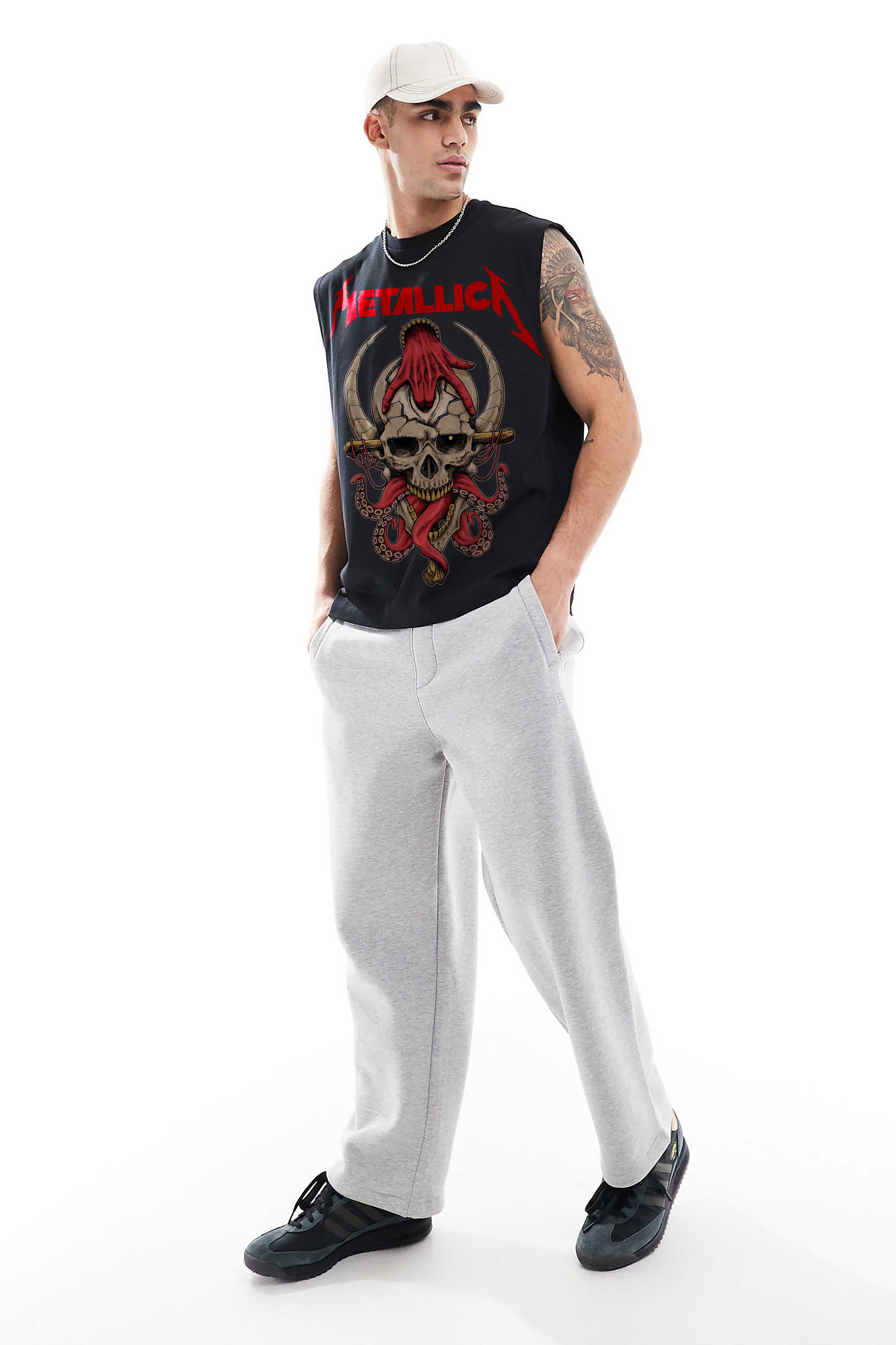 METALLICA OVERSIZED TANK VEST