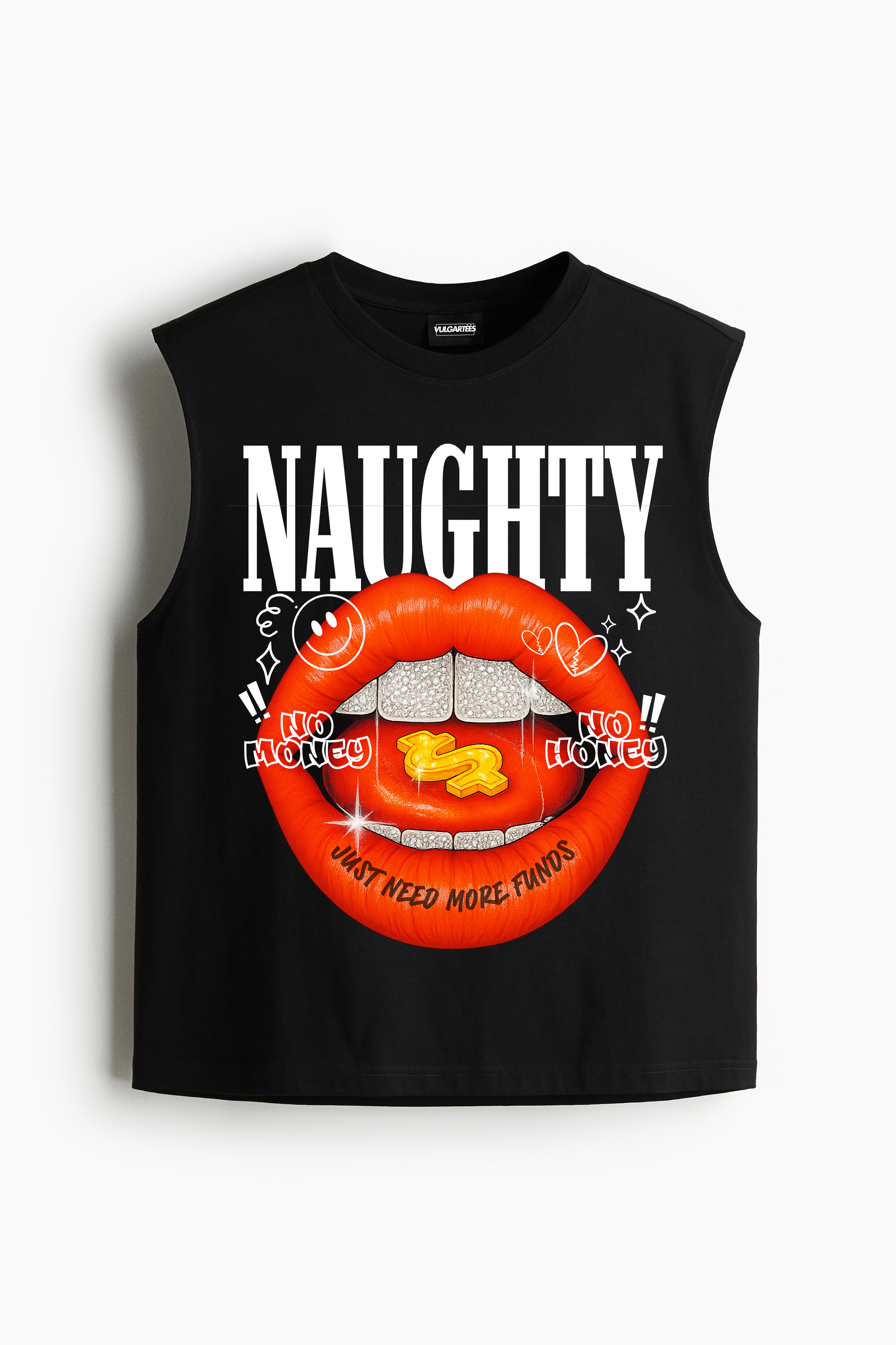 NEED FUNDS OVERSIZED TANK VEST