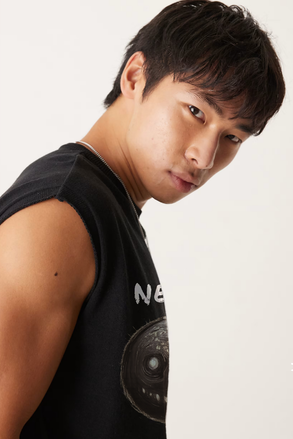 NEVER LET OVERSIZED TANK VEST