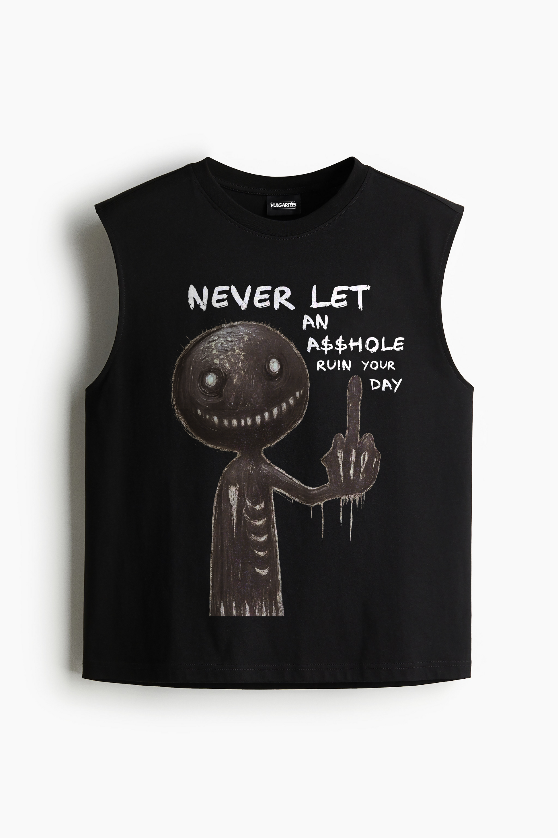 NEVER LET OVERSIZED TANK VEST