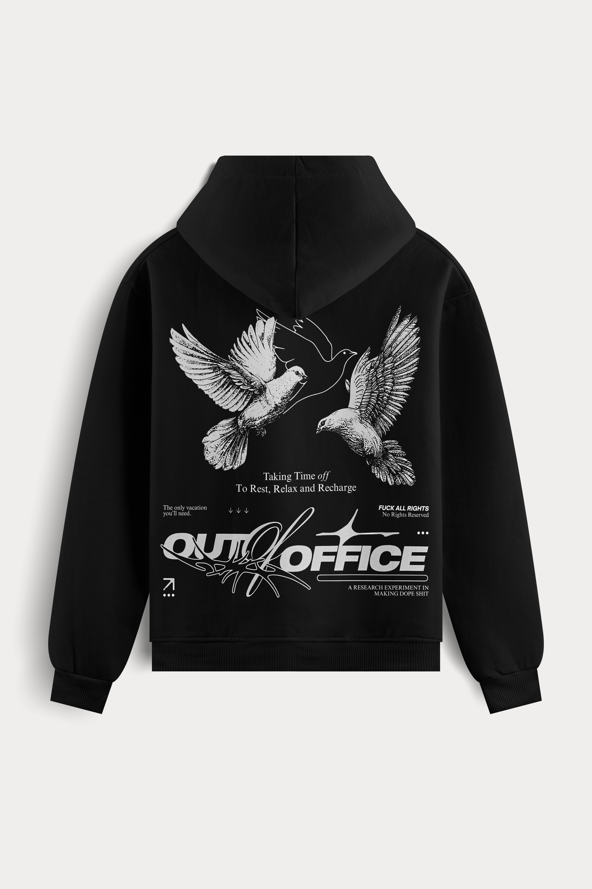 OUT OF OFFICE OVERSIZED HOODIE