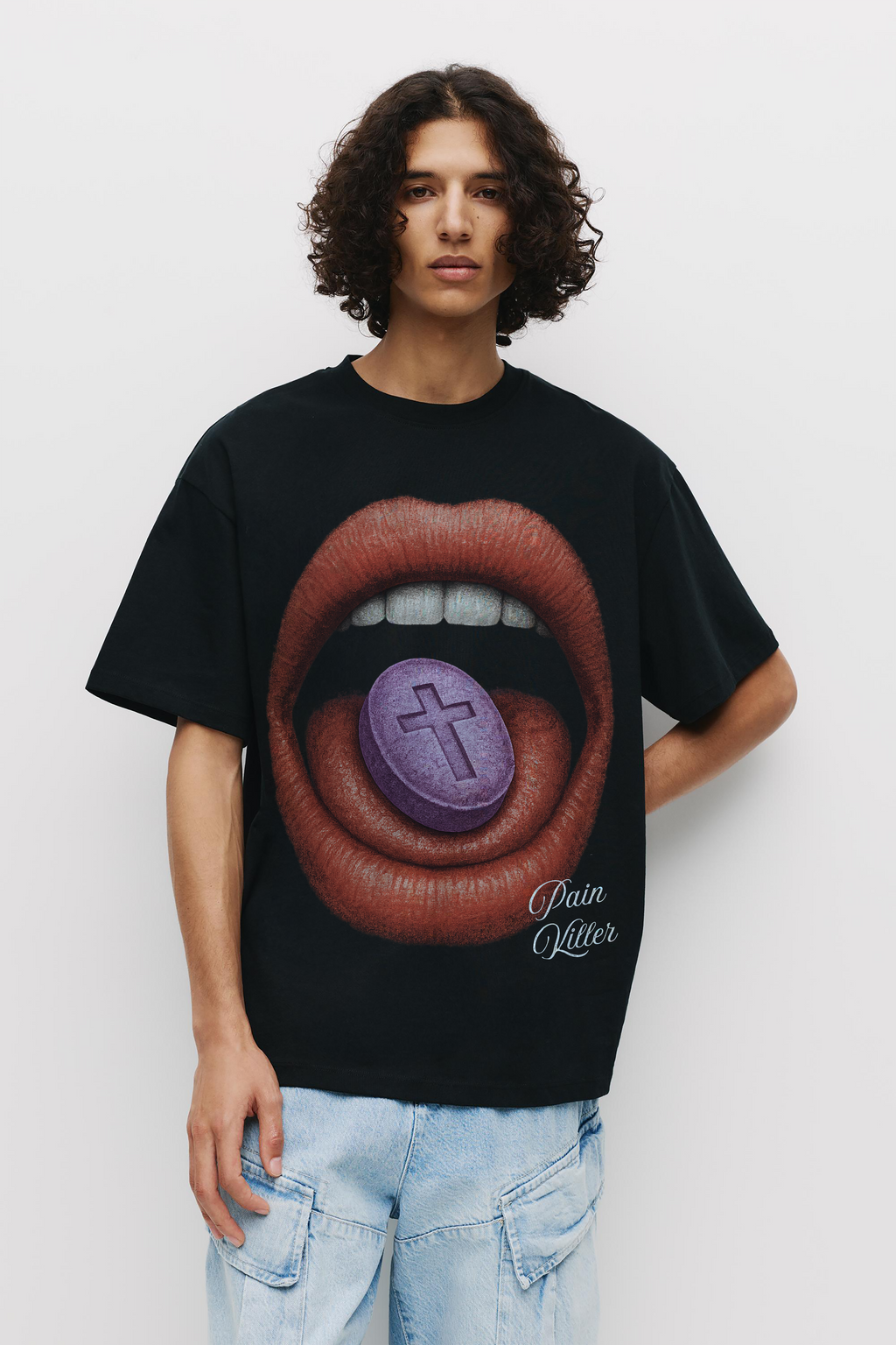 PAIN KILLER OVERSIZED TEE