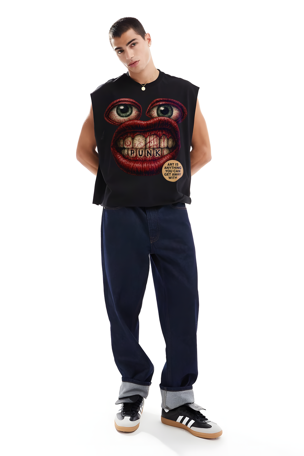 PUNK OVERSIZED TANK VEST