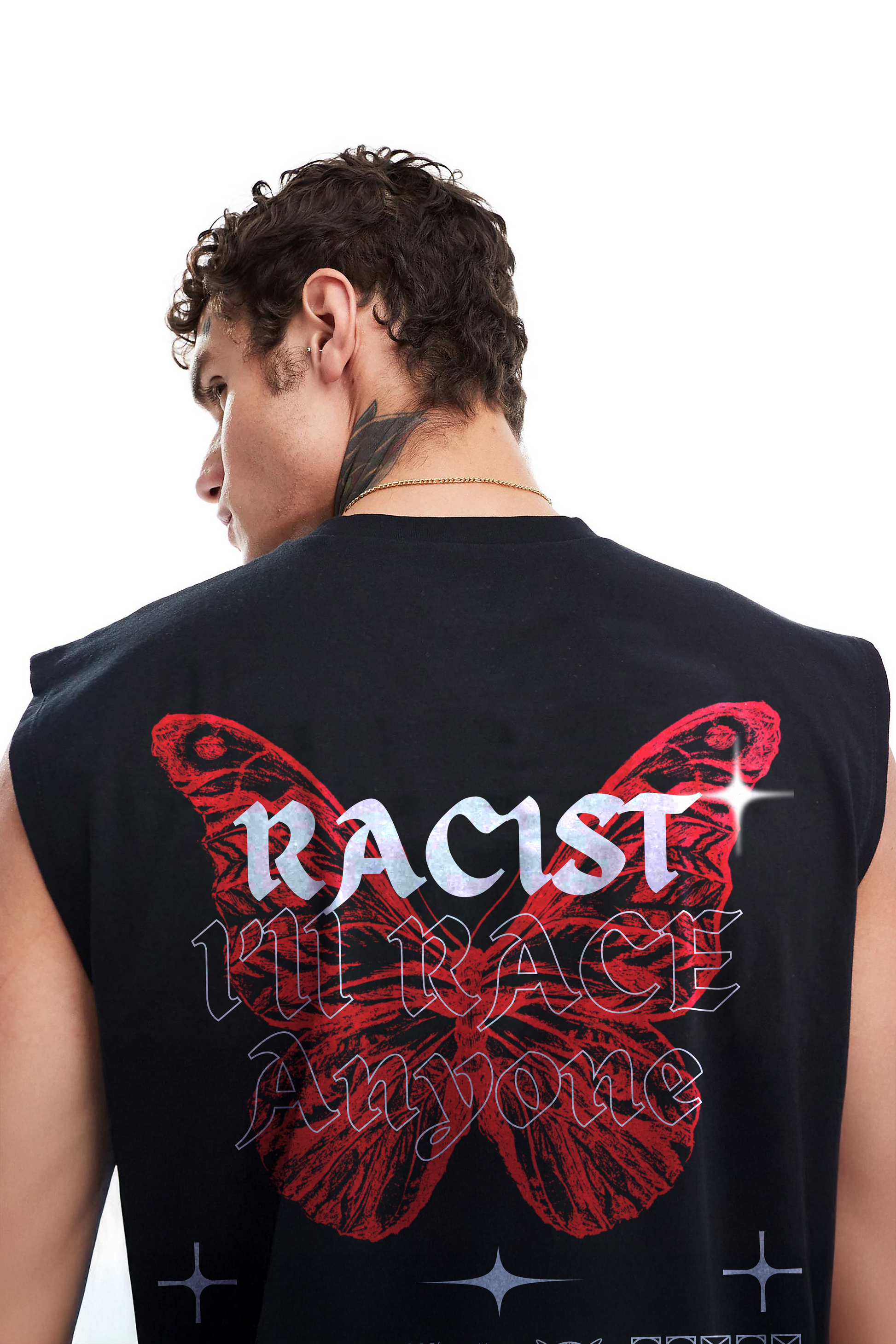 RACE ME OVERSIZED TANK VEST