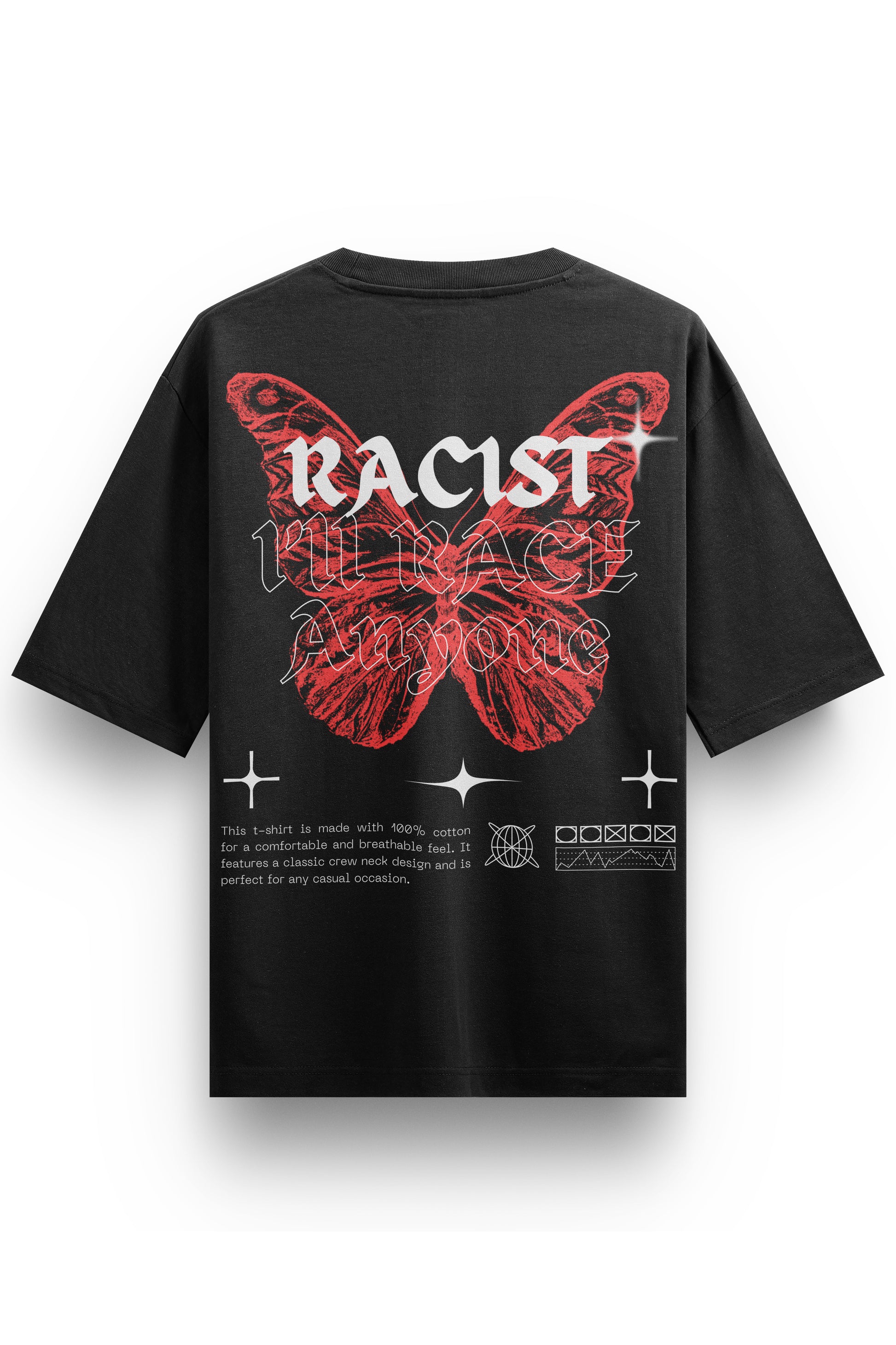 RACE ME OVERSIZED TEE