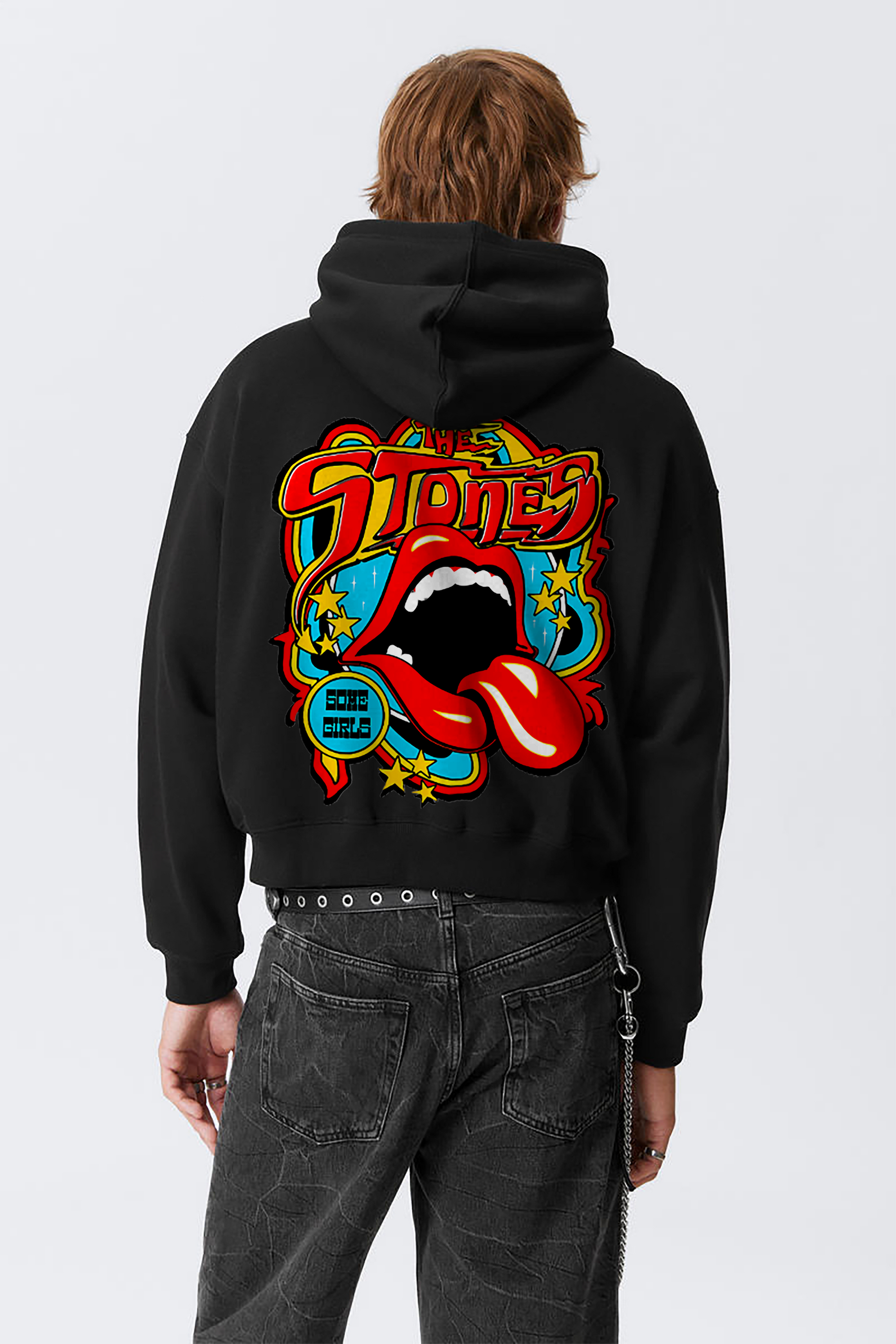 ROLLING STONES OVERSIZED HOODIE