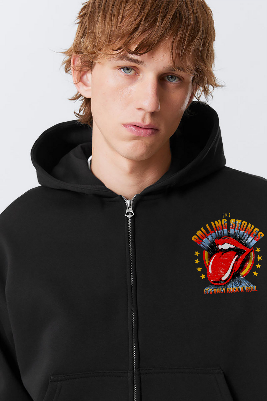 ROLLING STONES OVERSIZED HOODIE