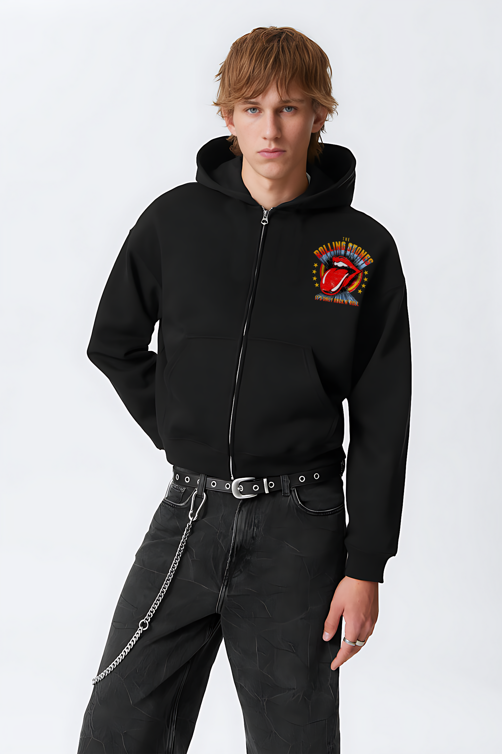 ROLLING STONES OVERSIZED HOODIE