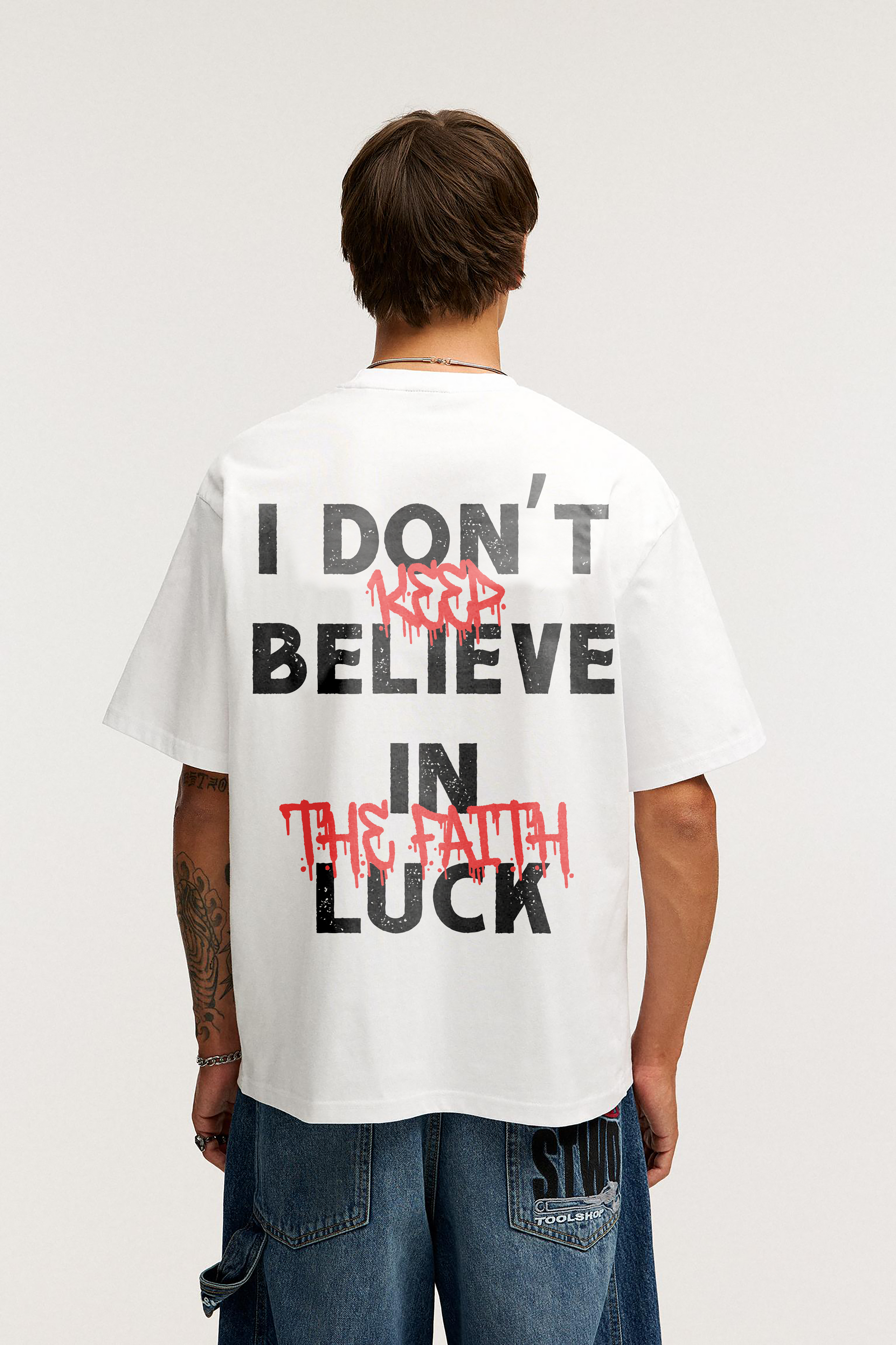 SAVAGE INSTINCT OVERSIZED TEE