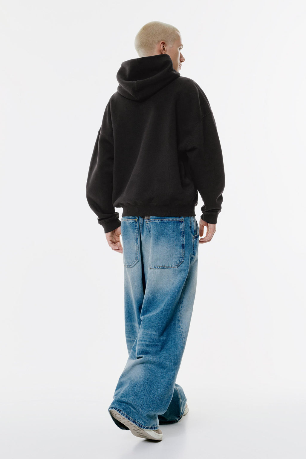 ZIPPER OVERSIZED HOODIE